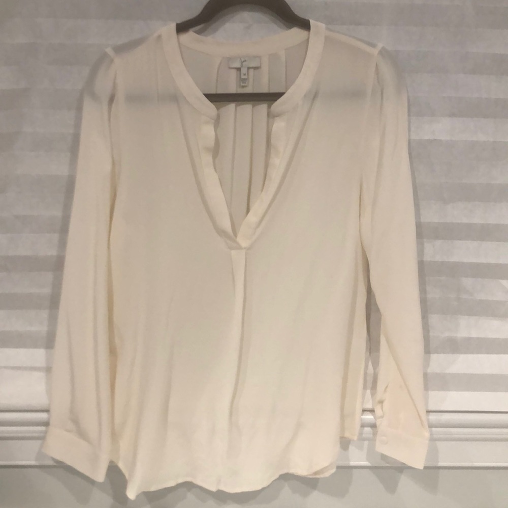 Joie Off-white blouse
